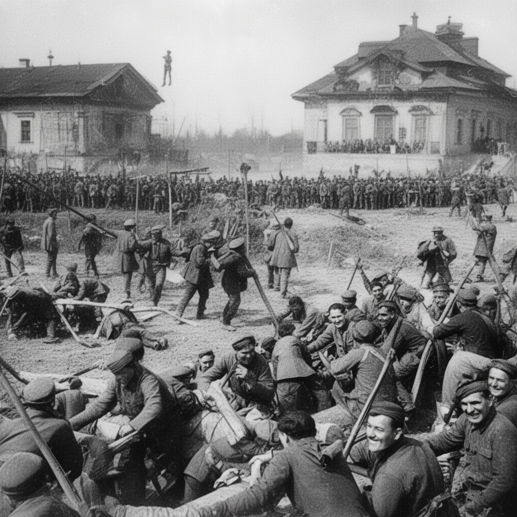 AI-generated illustration of Tambov Rebellion