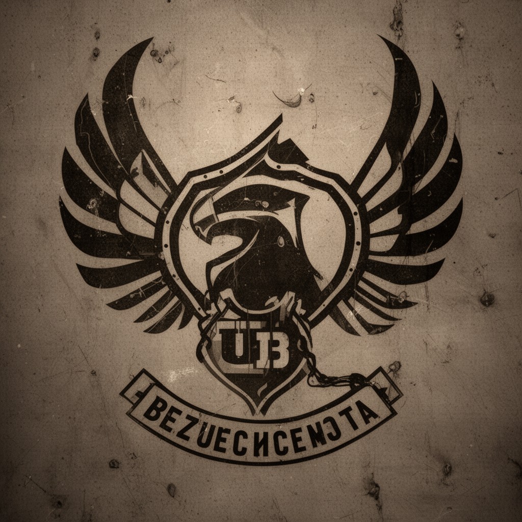 AI-generated illustration of UB (Polish secret police)