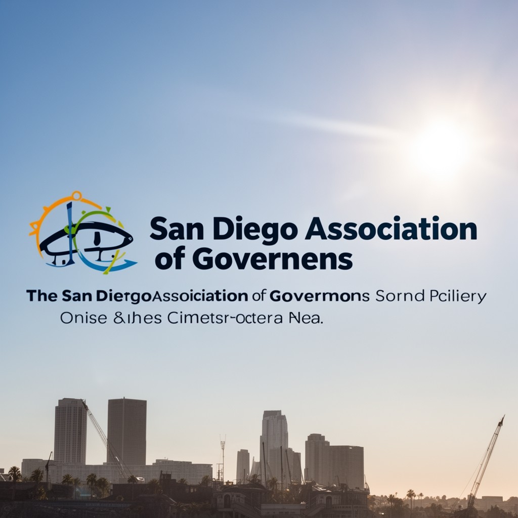 AI-generated illustration of San Diego Association of Governments