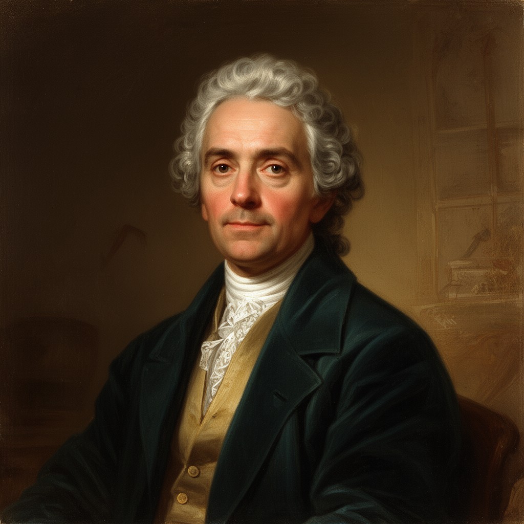 AI-generated illustration of Sir George Carteret