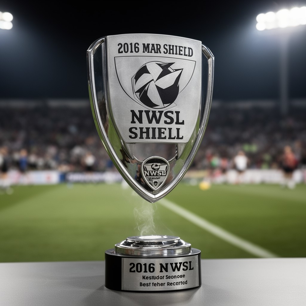 AI-generated illustration of 2016 NWSL Shield