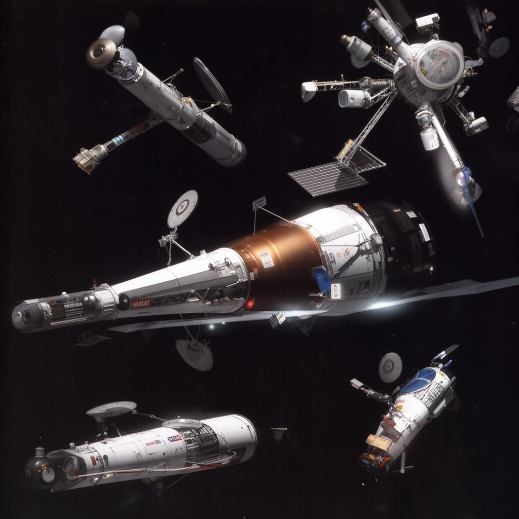 AI-generated illustration of Gemini program