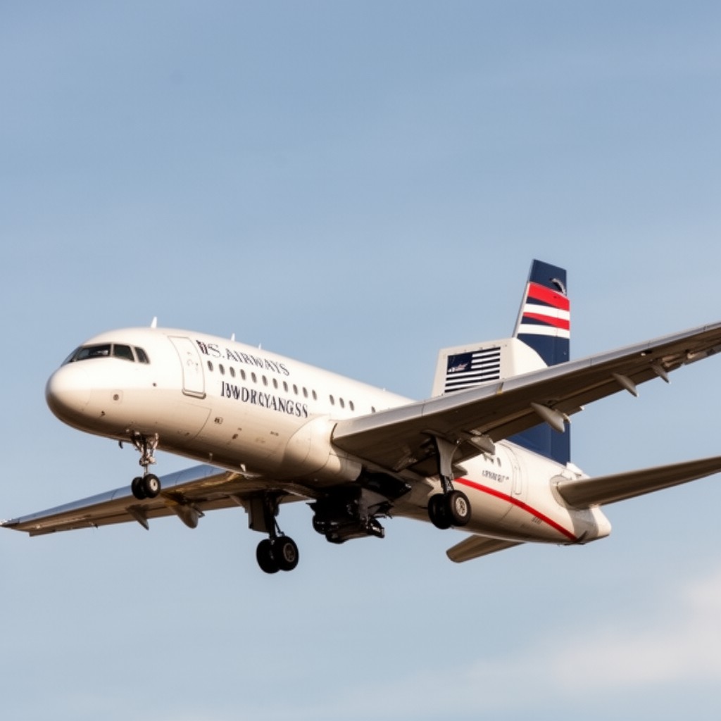 AI-generated illustration of US Airways