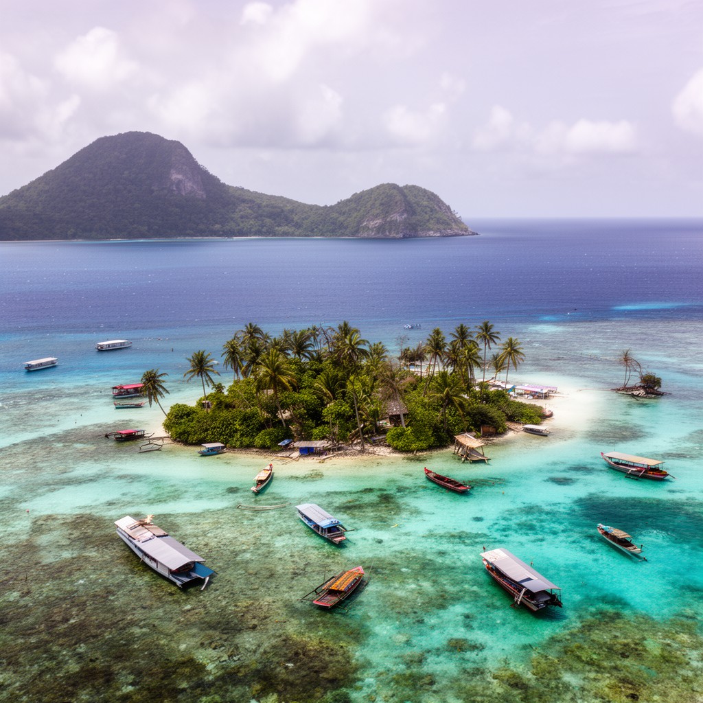AI-generated illustration of Micronesia