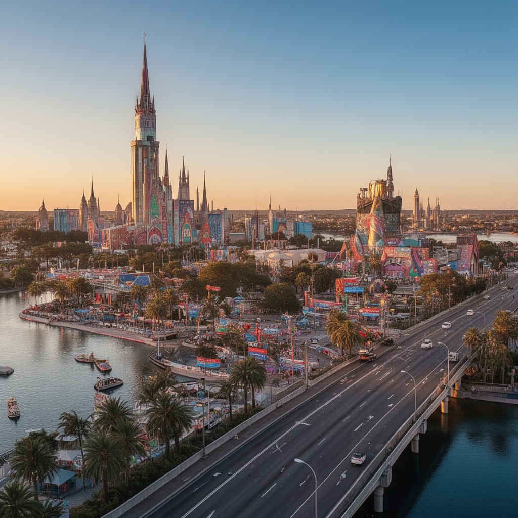 AI-generated illustration of Orlando