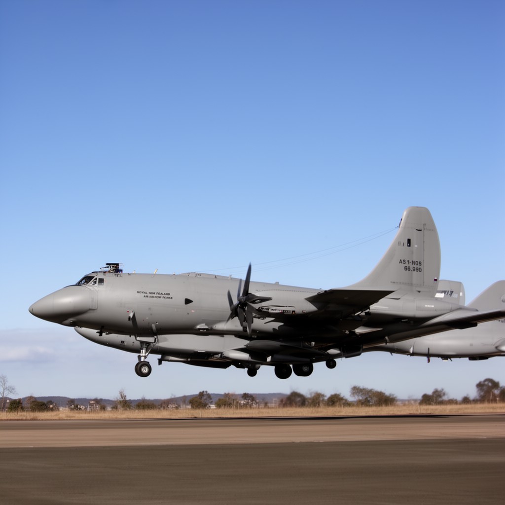 AI-generated illustration of Royal New Zealand Air Force