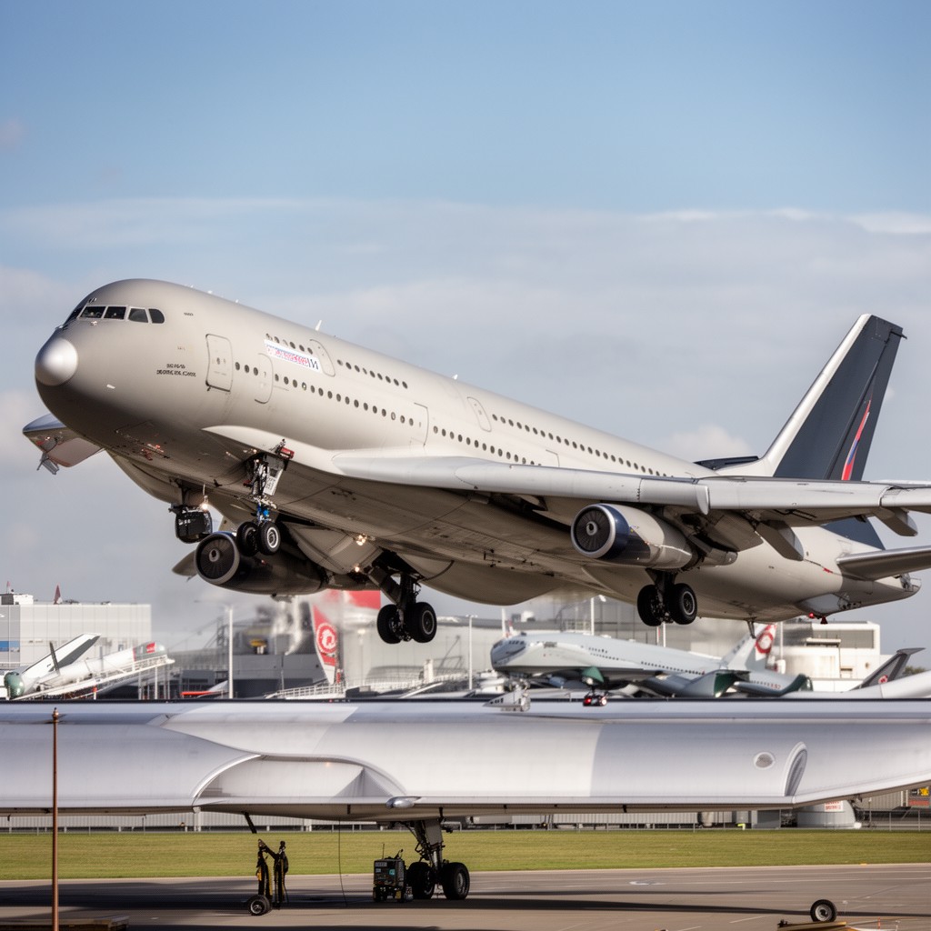 AI-generated illustration of Future Strategic Tanker Aircraft programme