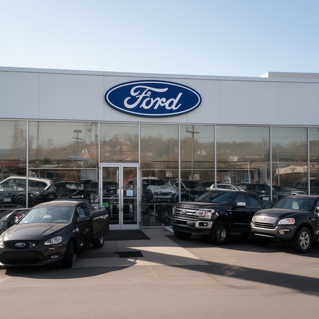 AI-generated illustration of Ford Motor Company