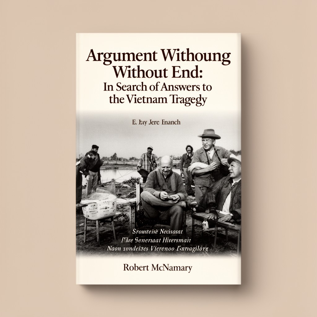 AI-generated illustration of Argument Without End: In Search of Answers to the Vietnam Tragedy