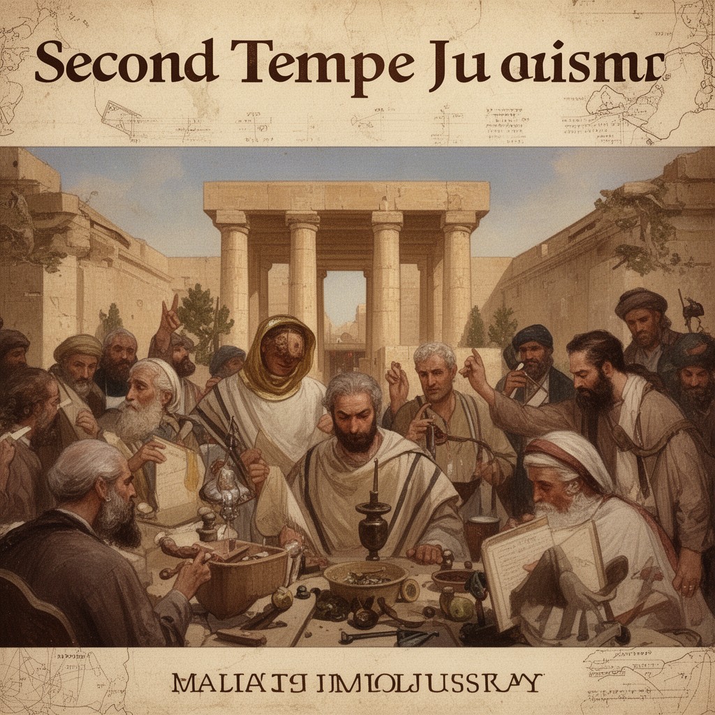AI-generated illustration of Second Temple Judaism