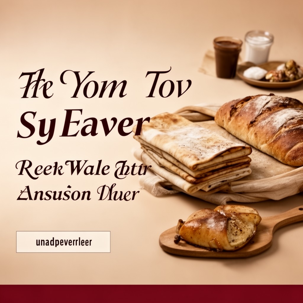 AI-generated illustration of Yom Tov (Jewish festival days)