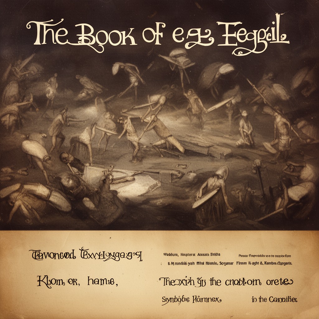 AI-generated illustration of Book of Ezekiel