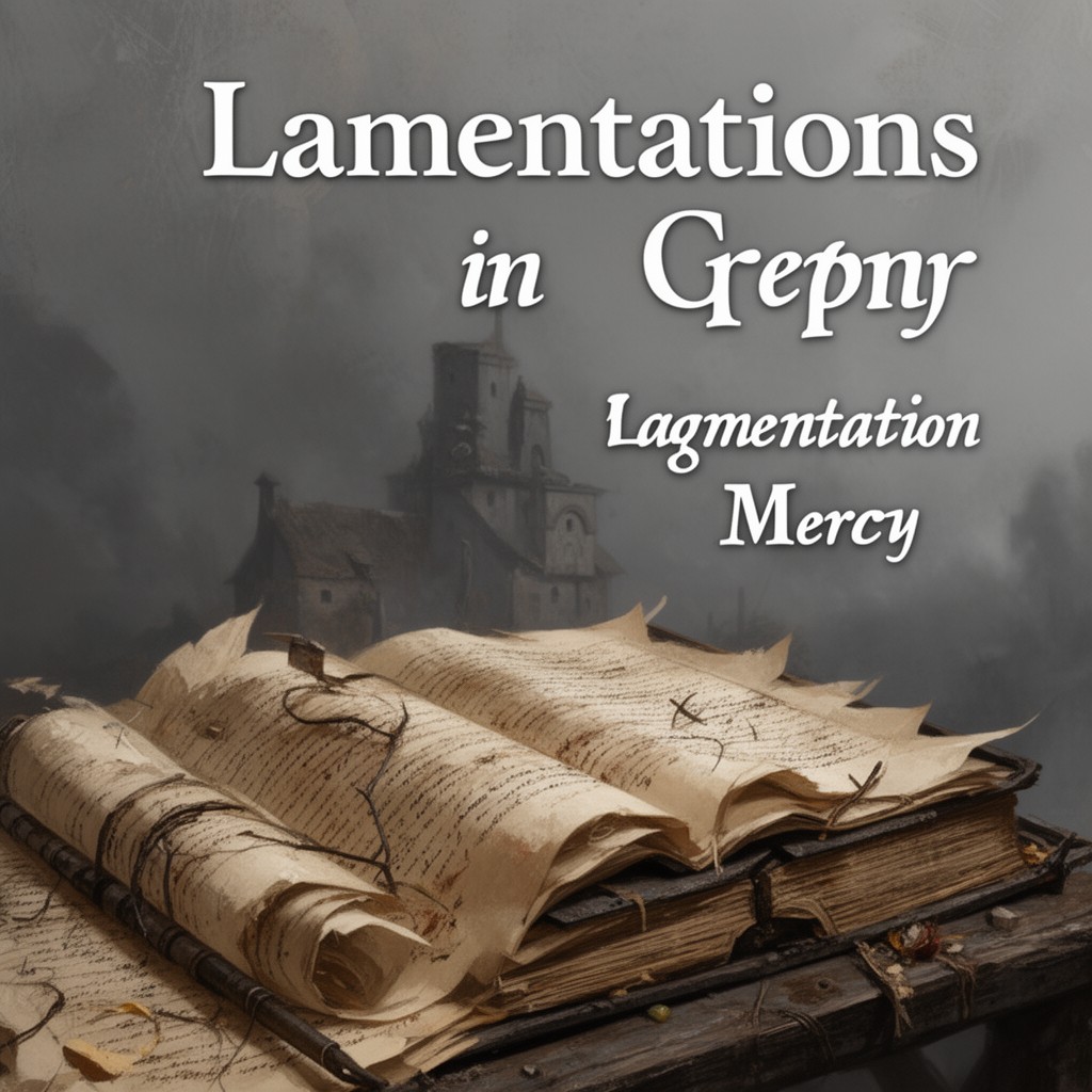 AI-generated illustration of Lamentations