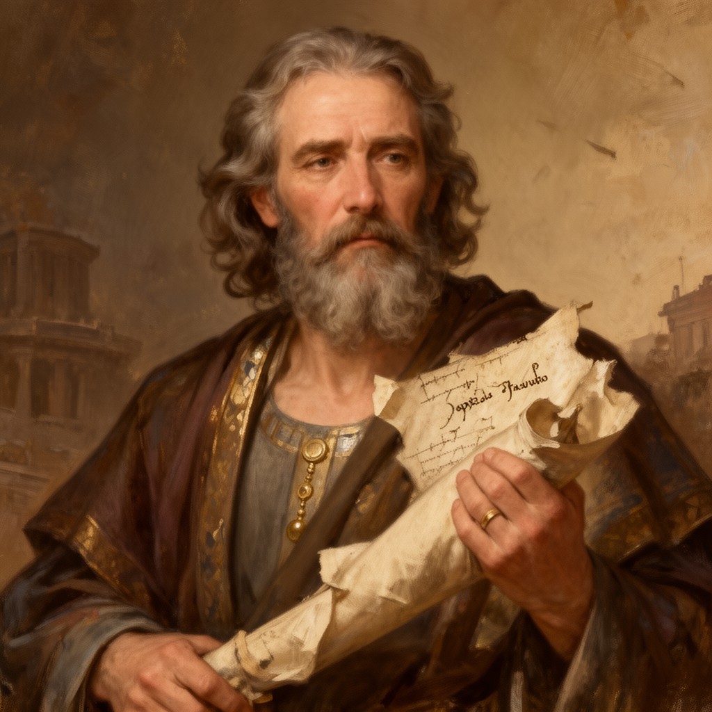 AI-generated illustration of Flavius Josephus