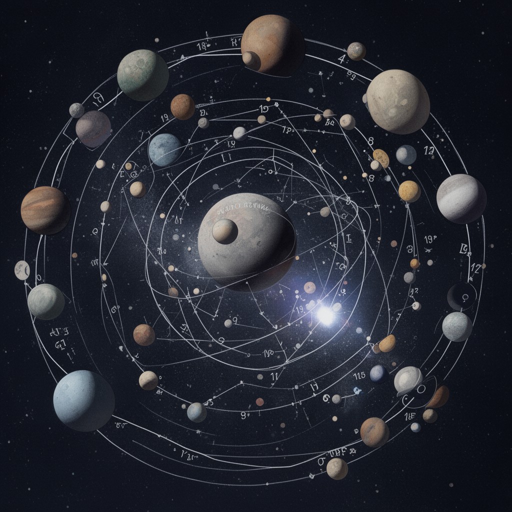AI-generated illustration of Metonic cycle