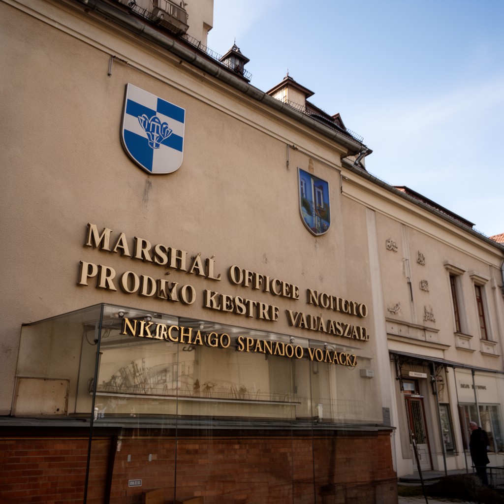 AI-generated illustration of Marshal’s Office of the Lesser Poland Voivodeship