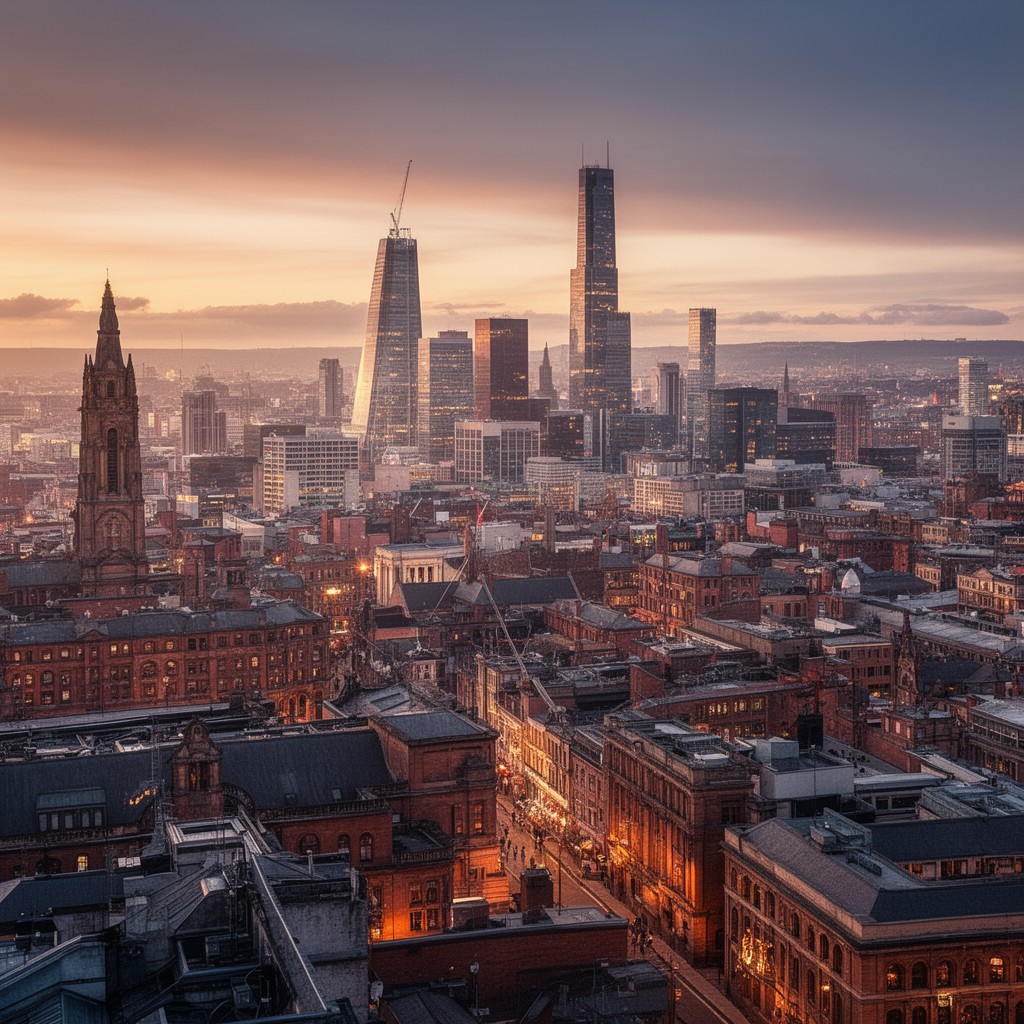 AI-generated illustration of Manchester