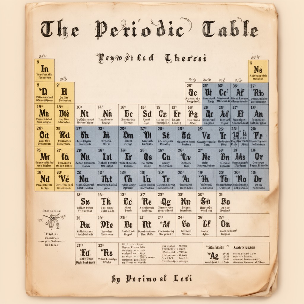 AI-generated illustration of The Periodic Table
