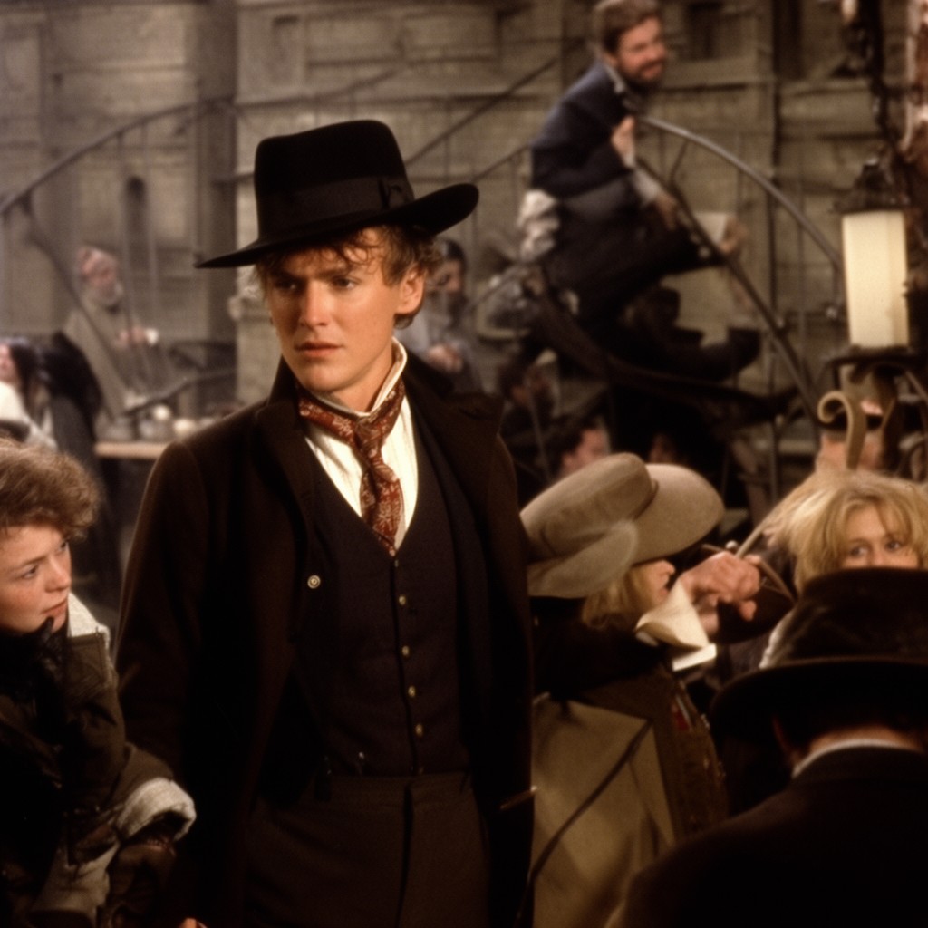 AI-generated illustration of Nicholas Nickleby