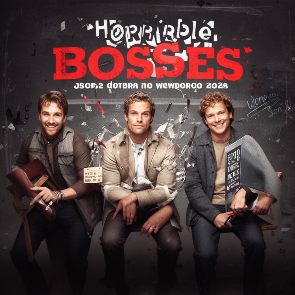 AI-generated illustration of Horrible Bosses