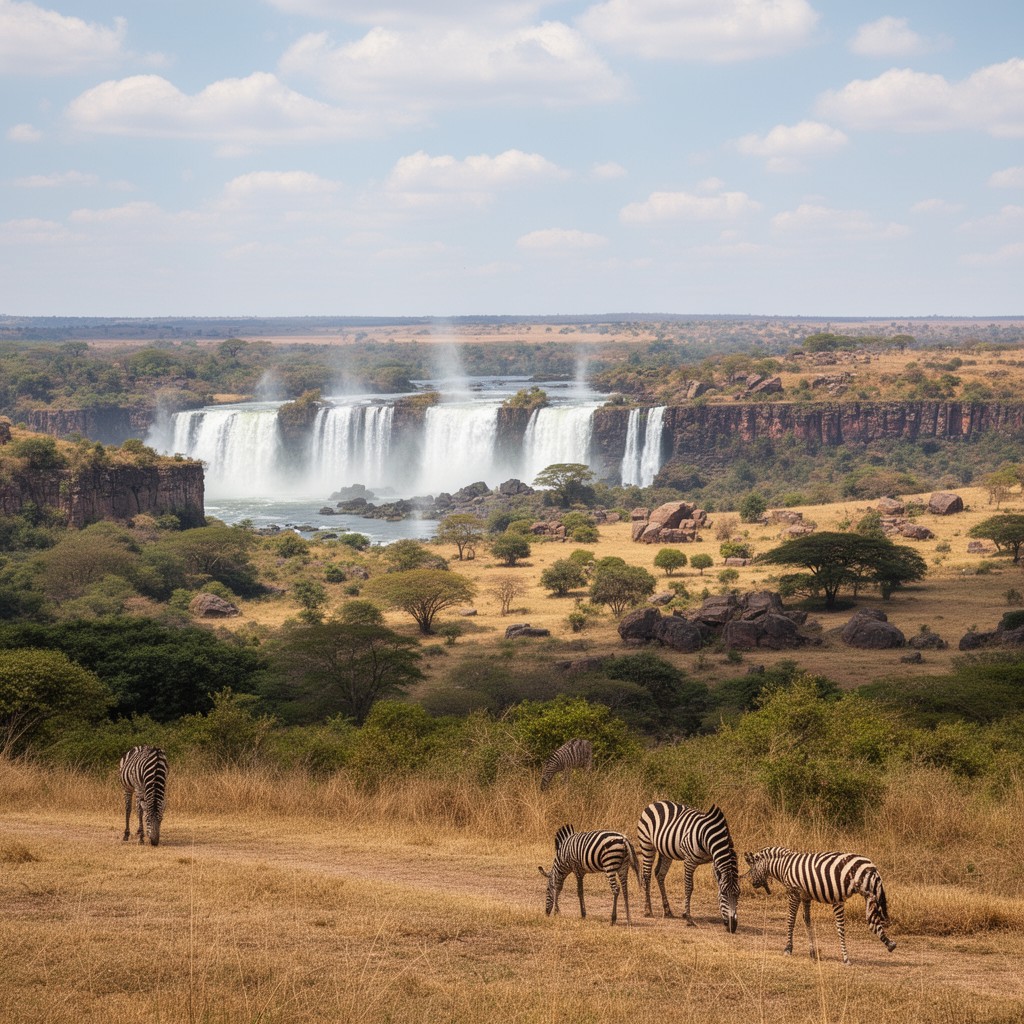 AI-generated illustration of Zimbabwe