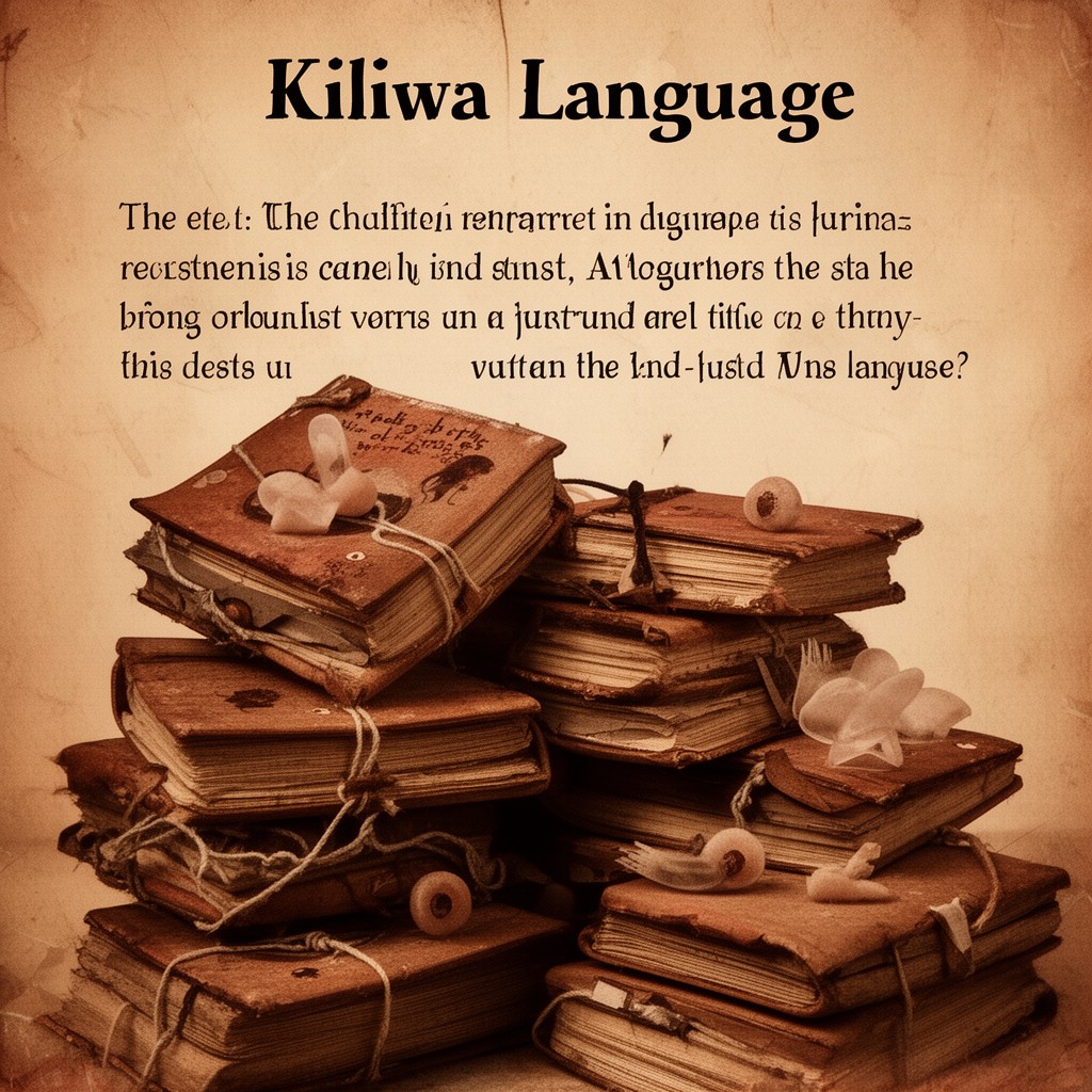 AI-generated illustration of Kiliwa language