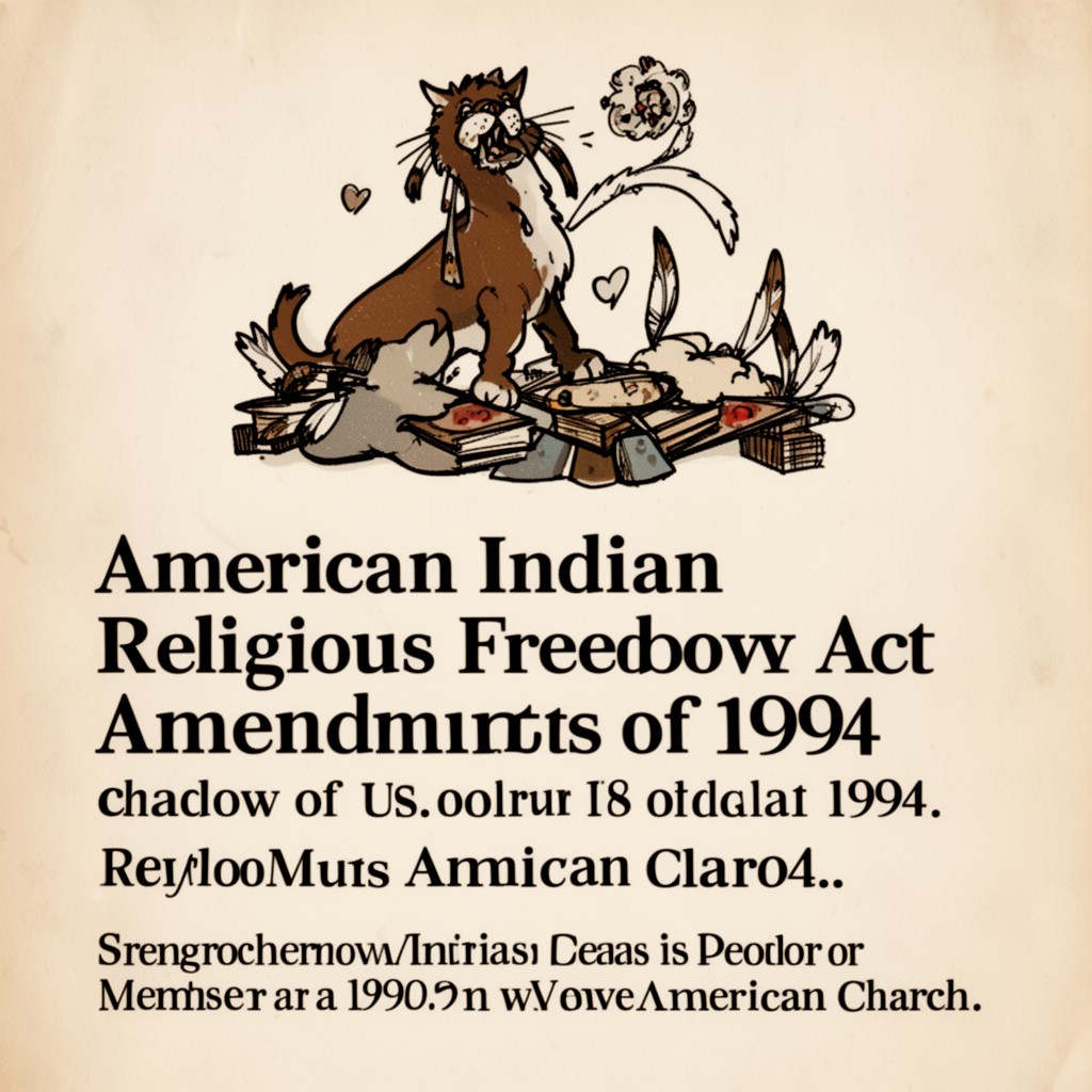 AI-generated illustration of American Indian Religious Freedom Act Amendments of 1994