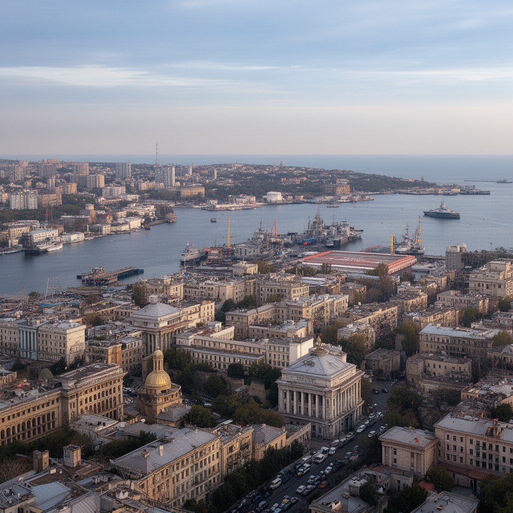 AI-generated illustration of Sevastopol
