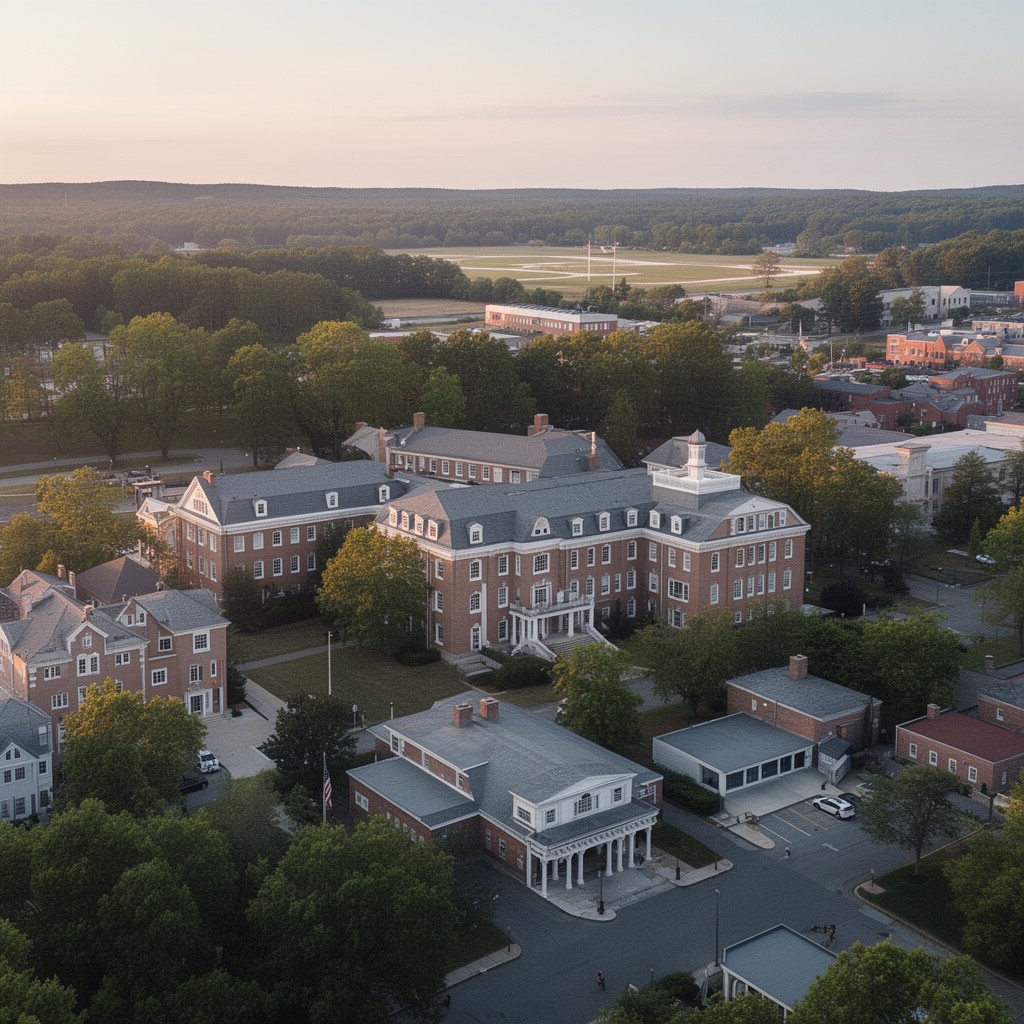 AI-generated illustration of Quantico