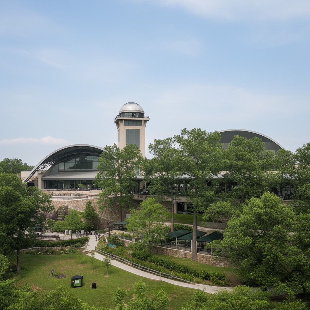AI-generated illustration of Wolf Trap National Park for the Performing Arts