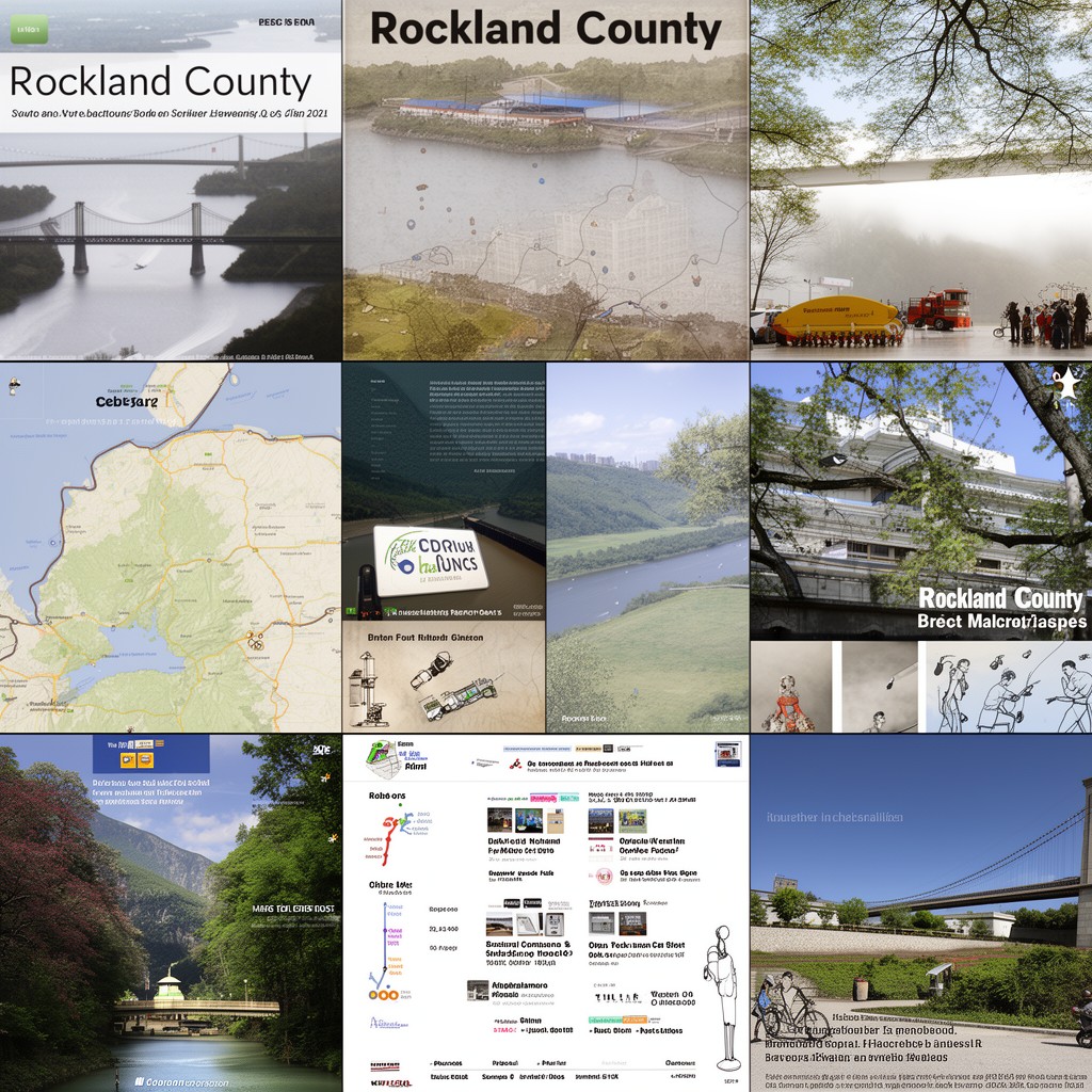 AI-generated illustration of Rockland County