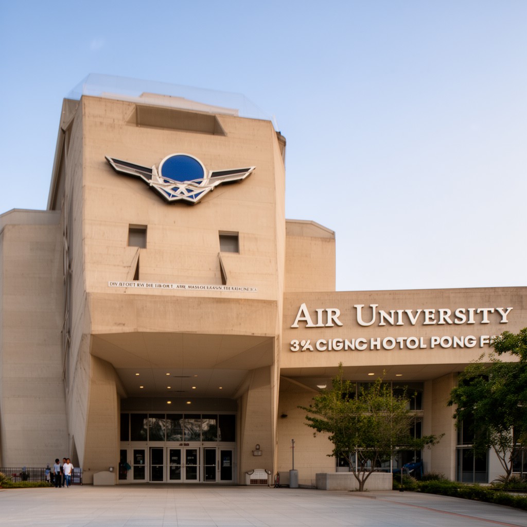 AI-generated illustration of Air University