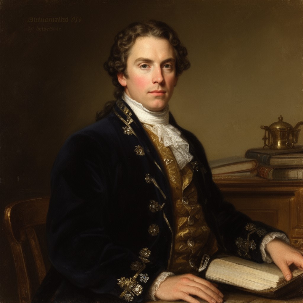 AI-generated illustration of William III of the Netherlands