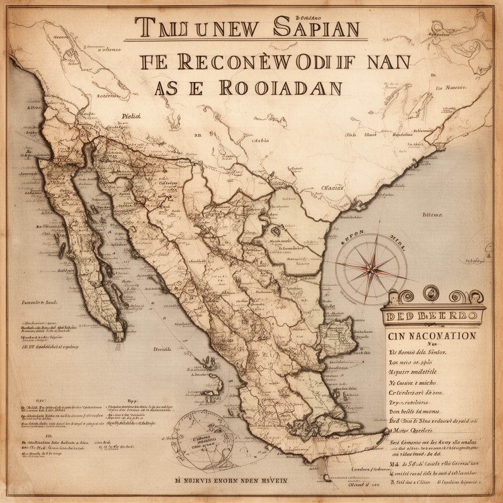 AI-generated illustration of Viceroyalty of New Spain