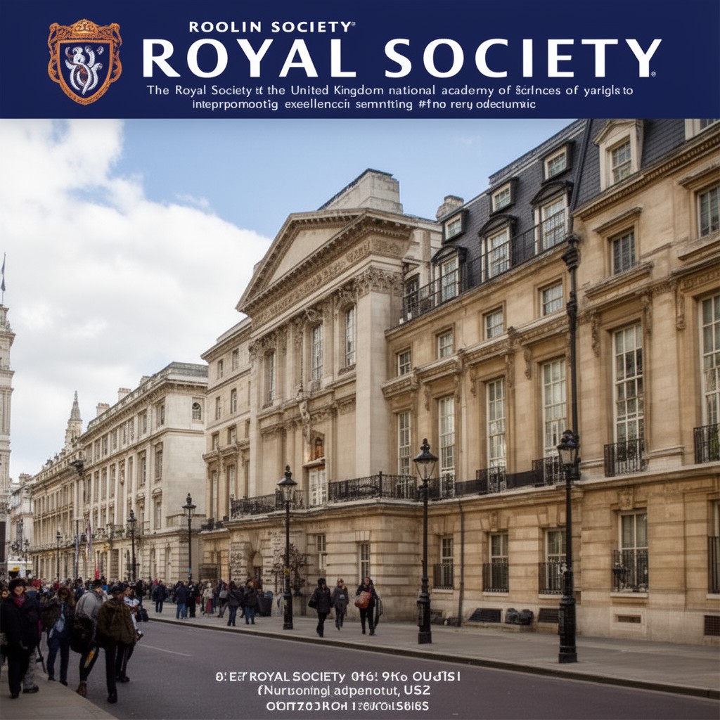 AI-generated illustration of Royal Society