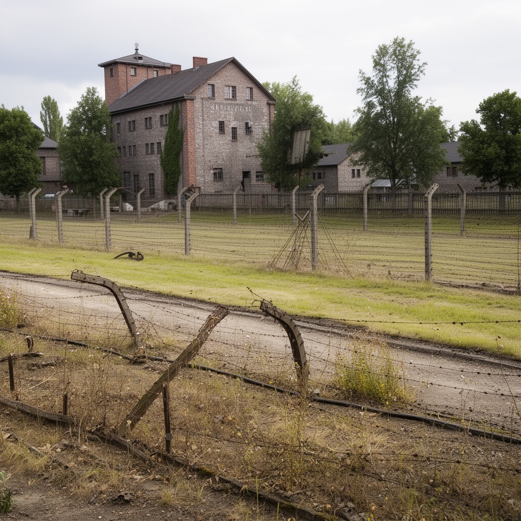 AI-generated illustration of Buchenwald