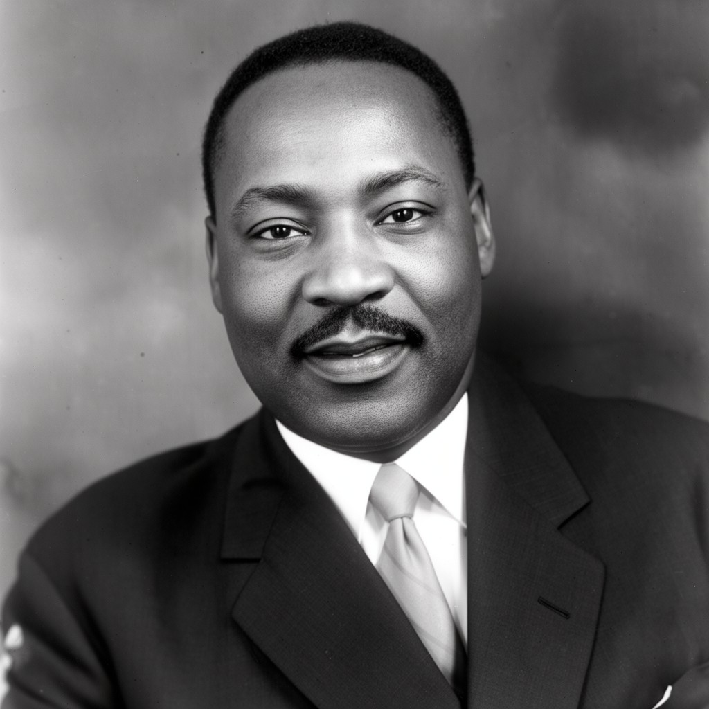 AI-generated illustration of Martin Luther King Sr.