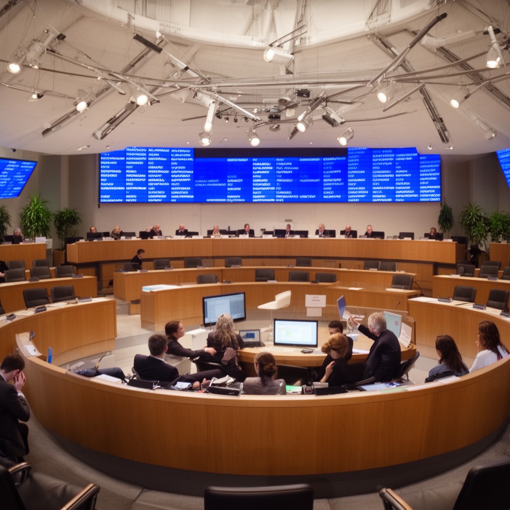 AI-generated illustration of European Council