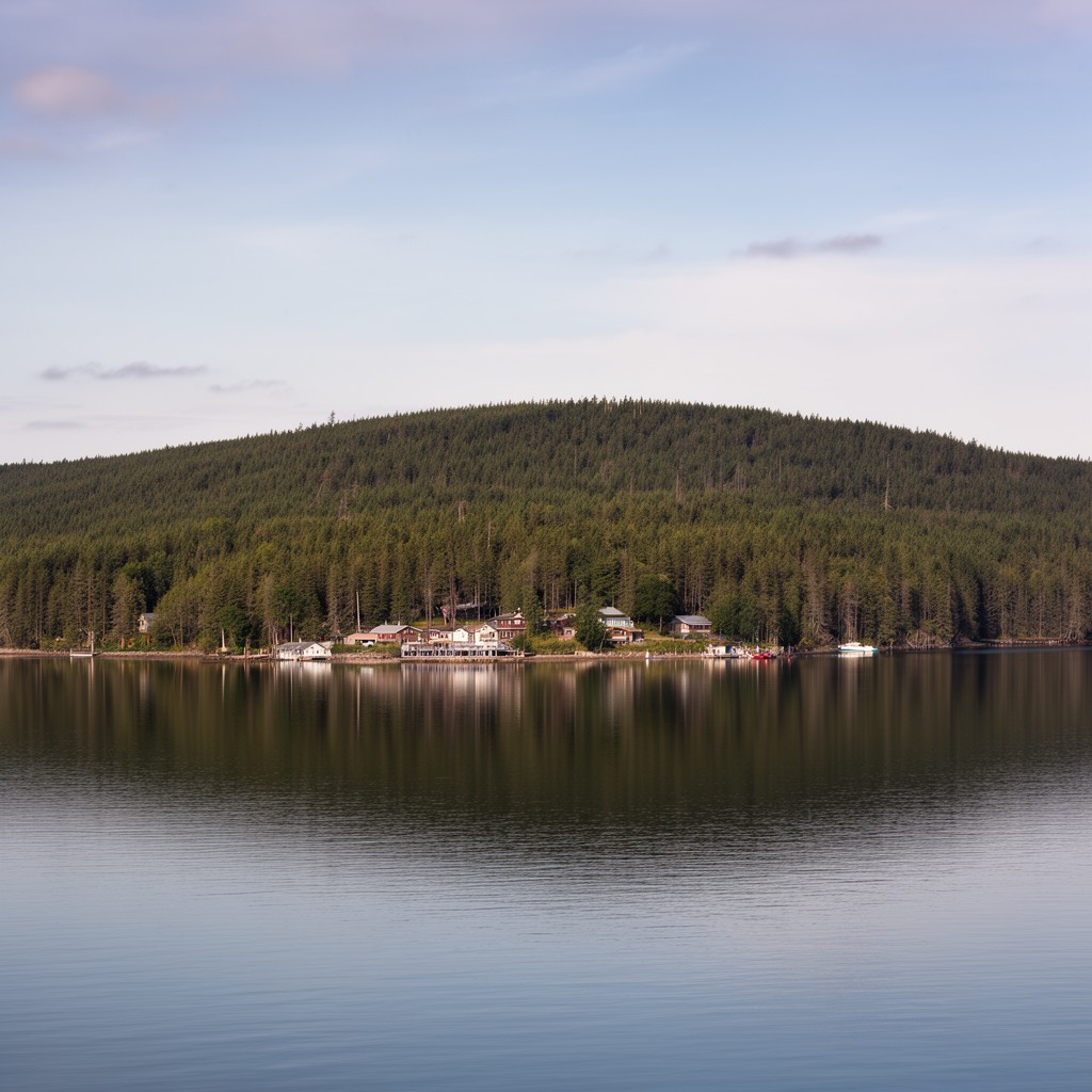 AI-generated illustration of Beaver Island