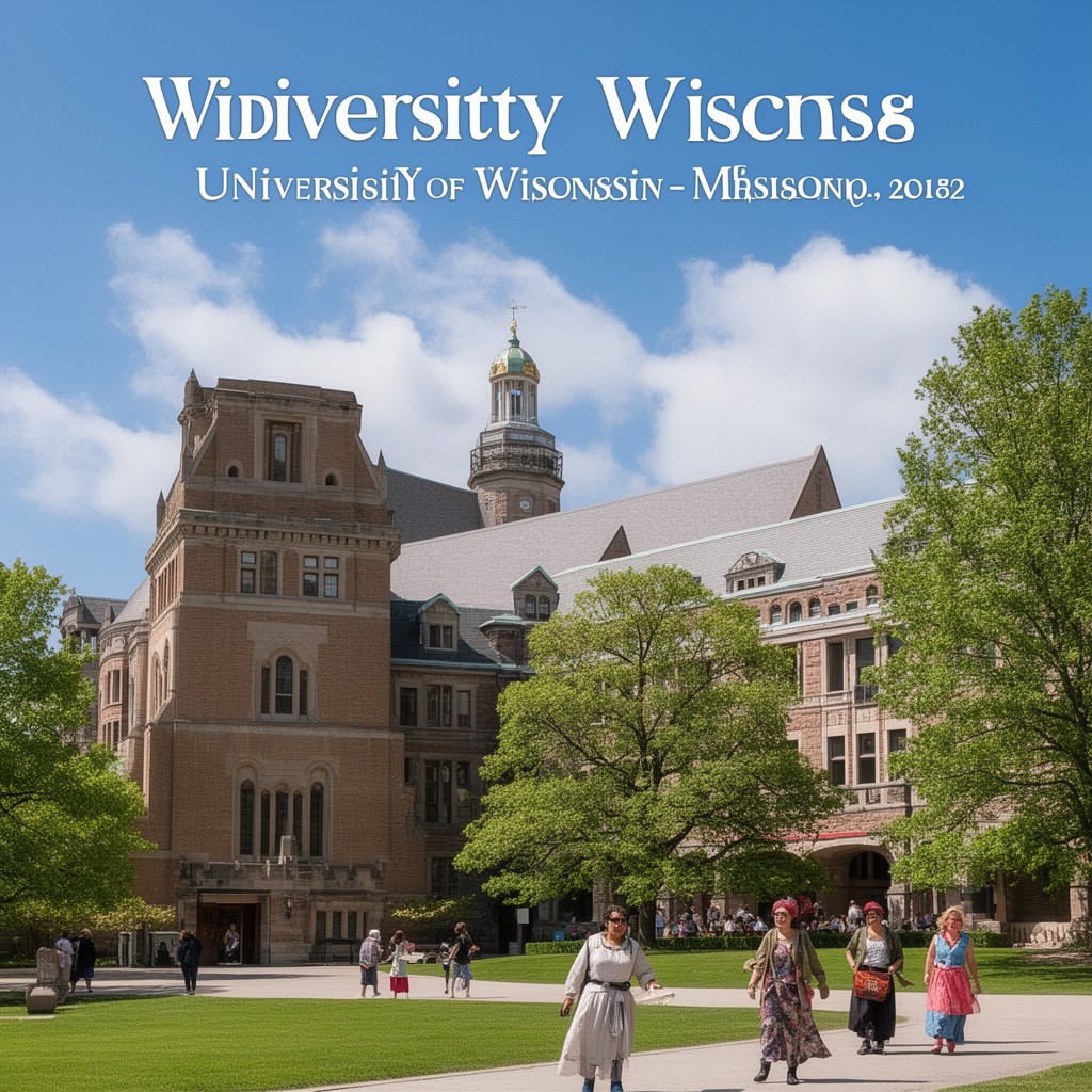 AI-generated illustration of University of Wisconsin–Madison