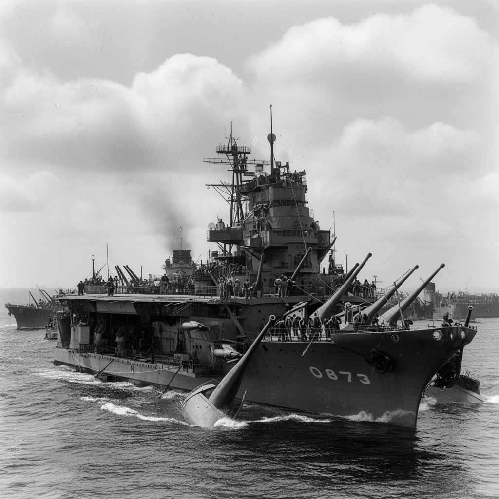 AI-generated illustration of Imperial Japanese Navy