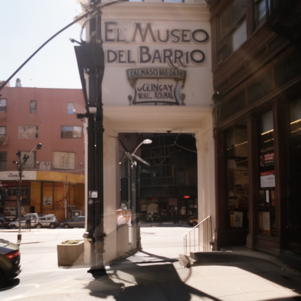AI-generated illustration of El Museo del Barrio