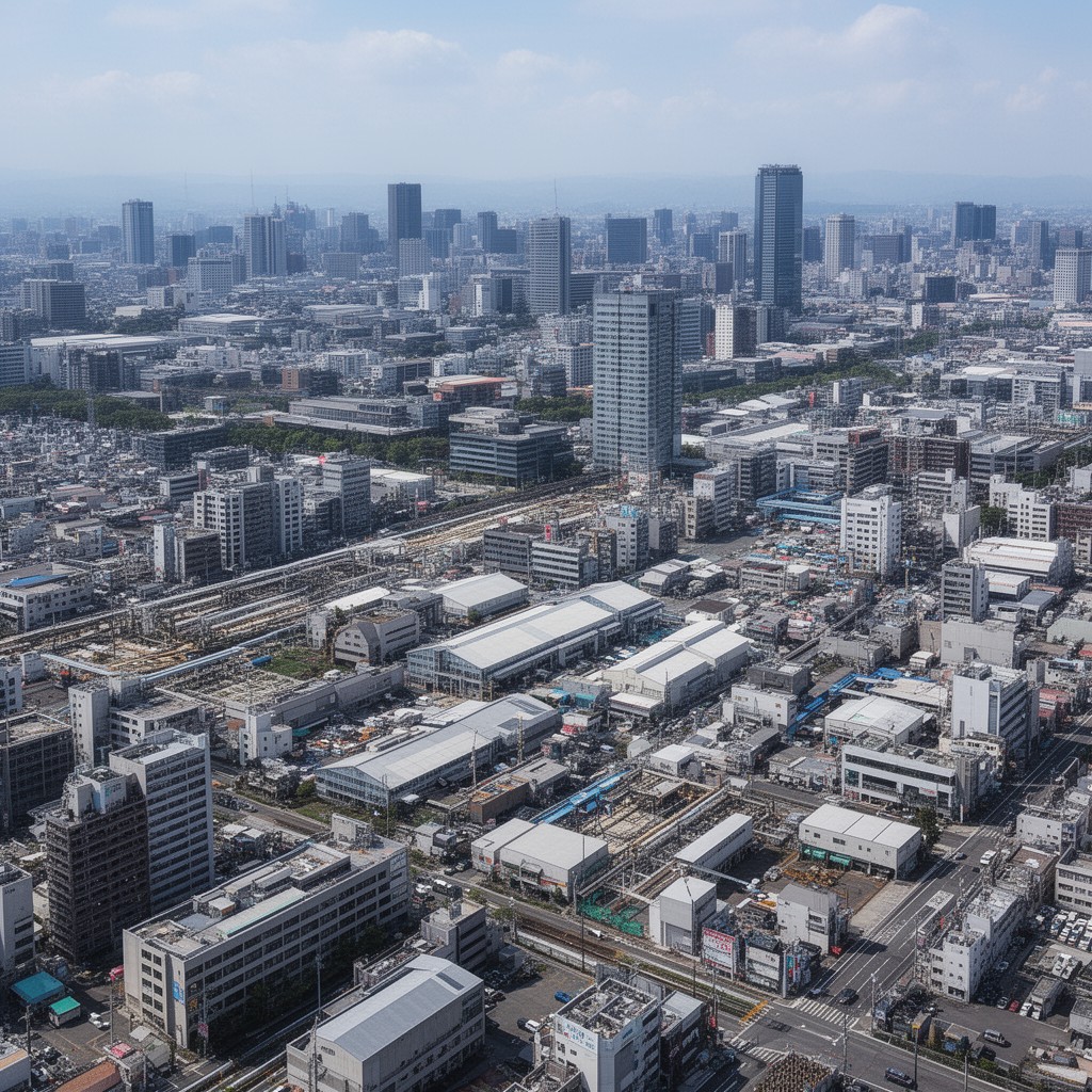 AI-generated illustration of Nagoya