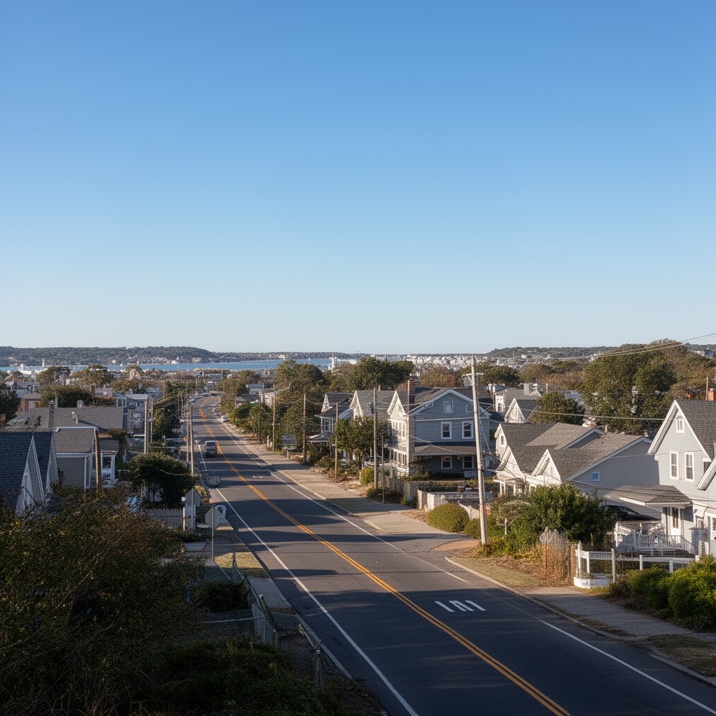 AI-generated illustration of Massachusetts Route 1A