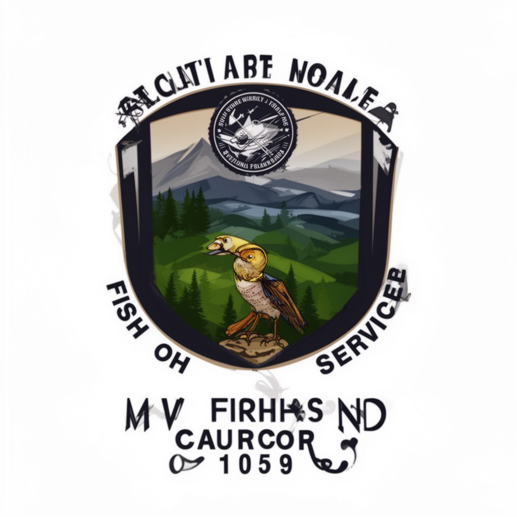 AI-generated illustration of U.S. Fish and Wildlife Service