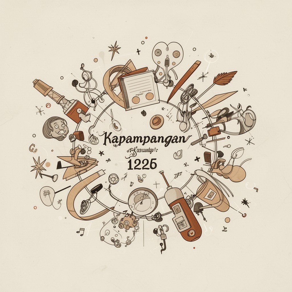 AI-generated illustration of Kapampangan language