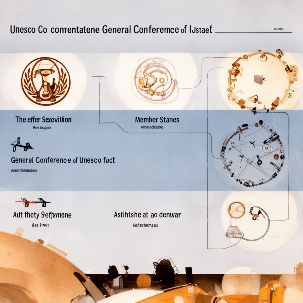 AI-generated illustration of General Conference of UNESCO