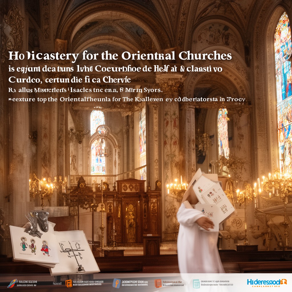 AI-generated illustration of Dicastery for the Oriental Churches