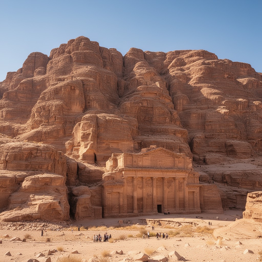 AI-generated illustration of Jordan