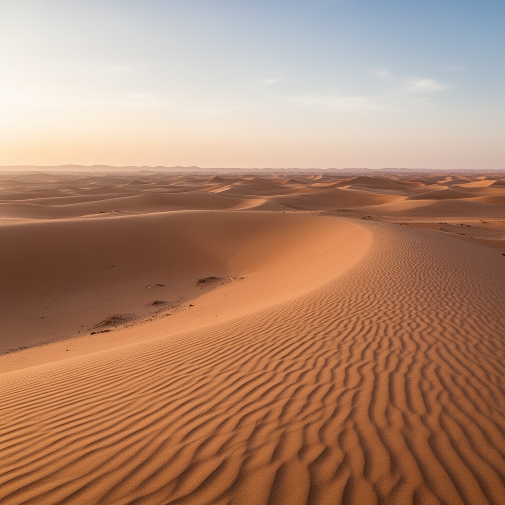AI-generated illustration of Arabian Desert